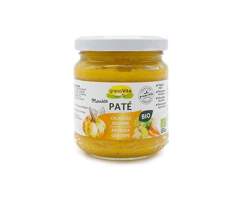 Paté calabaza-jengibre bio 175 g Granovita