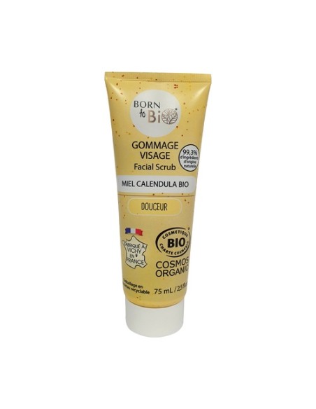Exfoliante facial piel sensible Bio 75 ml de gel Born to bio