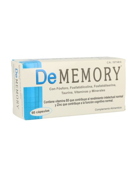 Dememory 60 cápsulas Pharma Otc