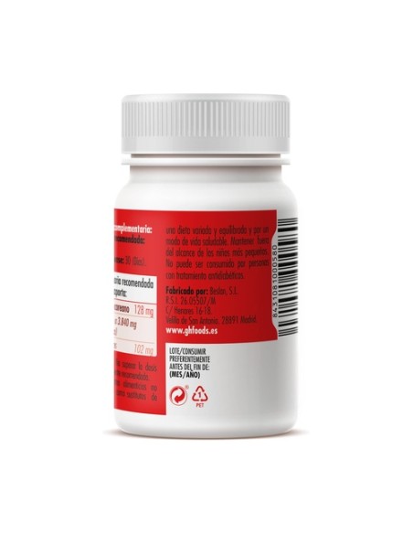 Ginseng rojo coreano 60 cápsulas de 500mg GHF