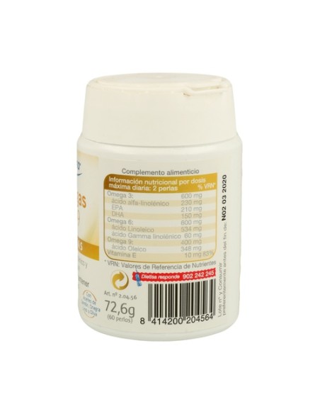 Omegas 3-6-9 60 perlas Dietisa
