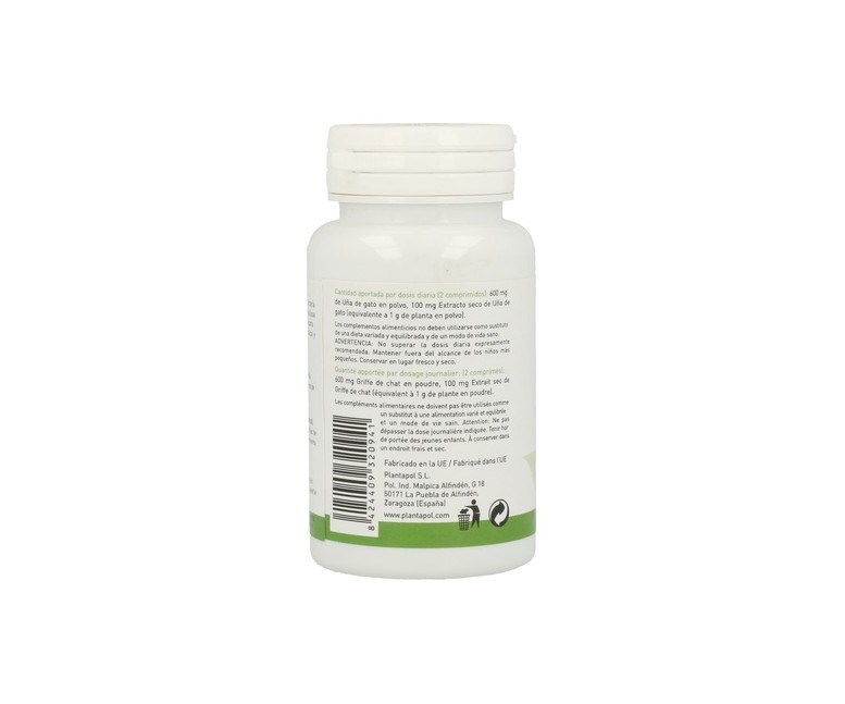 Uña De Gato 90 comprimidos de 550mg Plantapol