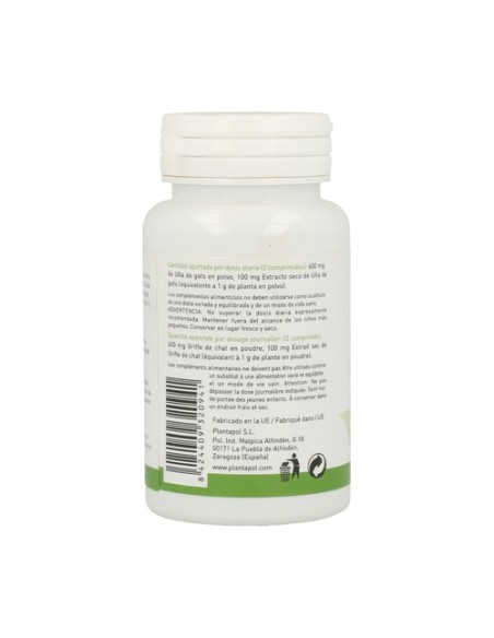 Uña De Gato 90 comprimidos de 550mg Plantapol