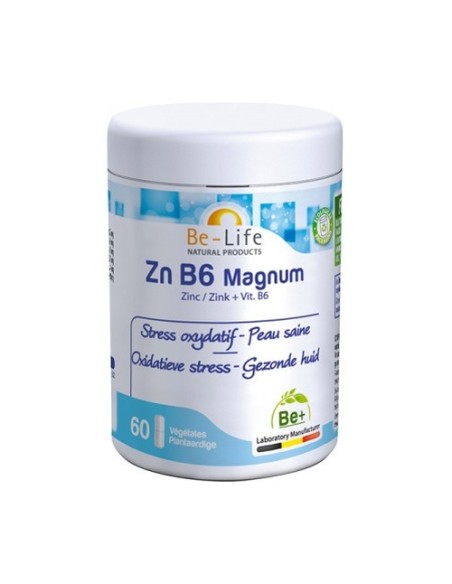 Zn B6 Magnum estrés oxidativo 60 perlas BioLife