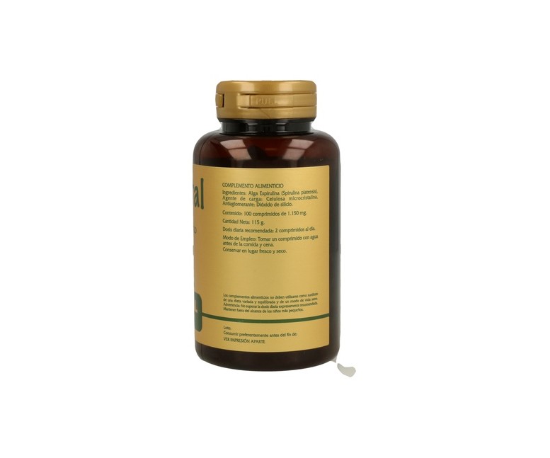 Spiruvital 100 comprimidos de 1150mg Herdibel