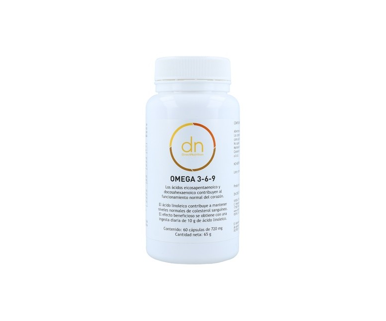 Omega 3-6-9 60 cápsulas Direct Nutrition