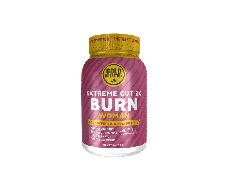 Quemagrasas extreme cut 2.0 (mujer) 90 cápsulas vegetales Gold Nutrition