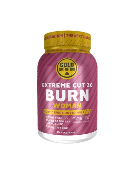 Quemagrasas extreme cut 2.0 (mujer) 90 cápsulas vegetales Gold Nutrition