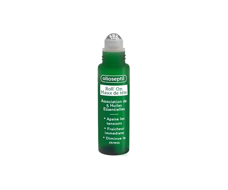Olioseptil Roll-on malestar de cabeza 5 ml de aceite esencial Olioseptil