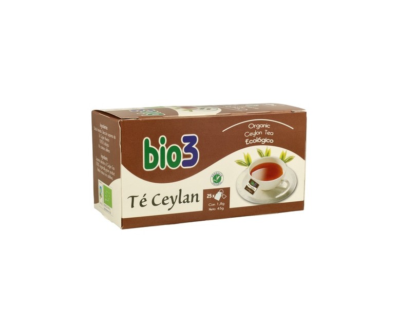 Bio 3 Té Ceylan Eco 25 bolsitas infusoras Bio3