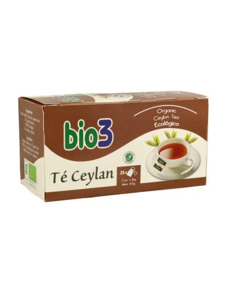 Bio 3 Té Ceylan Eco 25 bolsitas infusoras Bio3