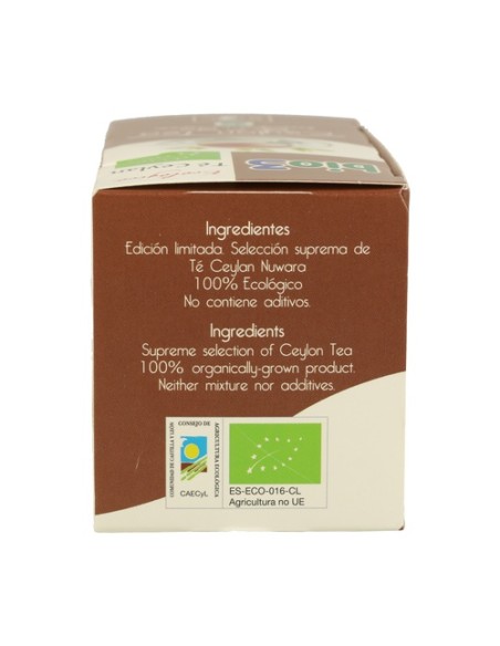 Bio 3 Té Ceylan Eco 25 bolsitas infusoras Bio3