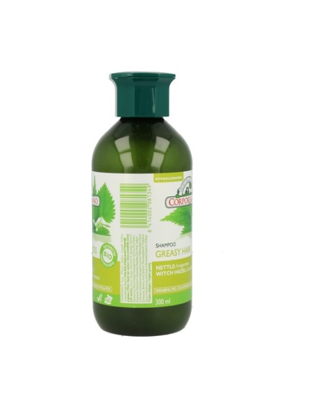 Champú Cabellos Grasos,Ortiga 300 ml de gel Corpore Sano