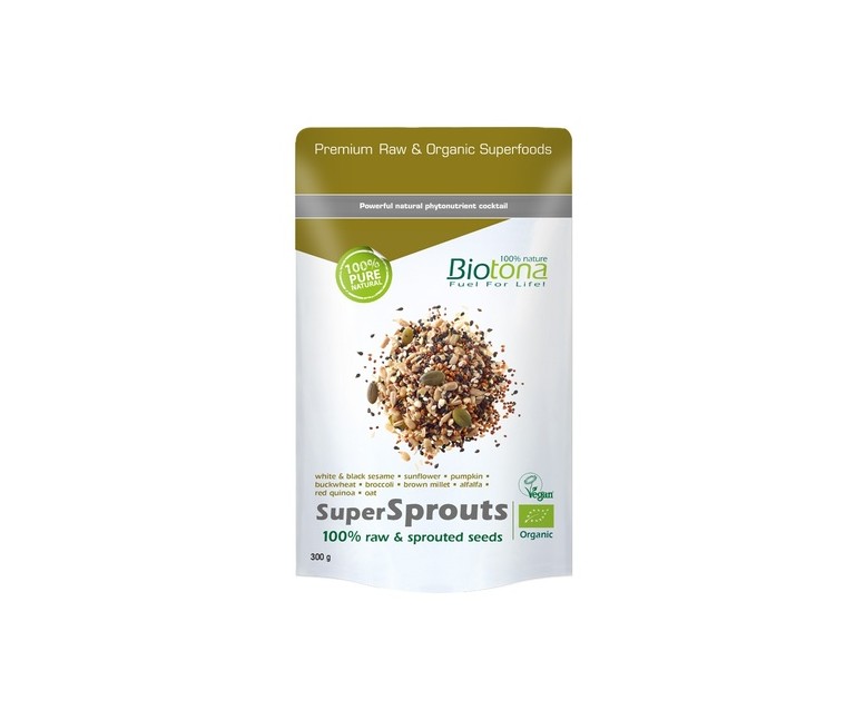 Semillas crudas SuperSprouts 300 g Biotona