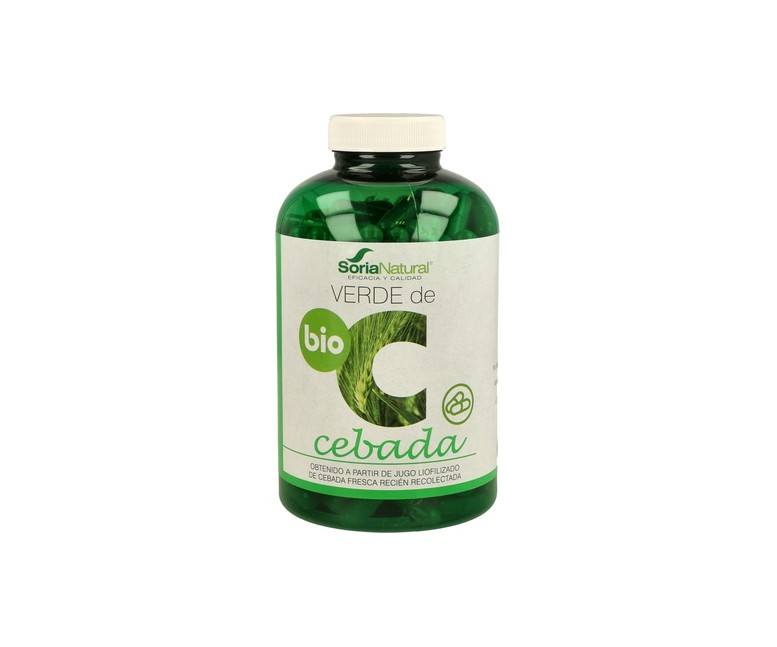 Verde de Cebada Bio 630 mg 240 cápsulas Soria Natural