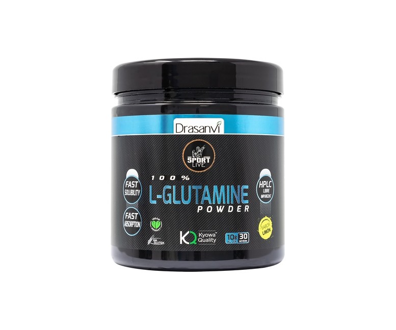 l-Glutamina limón sport live 300 g Drasanvi