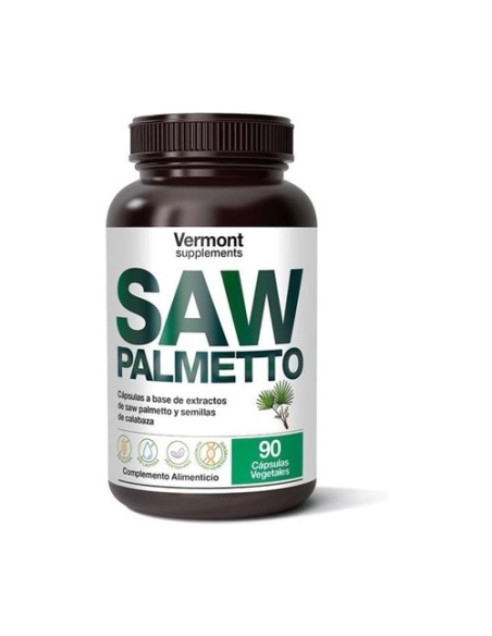 Saw palmeto 90 cápsulas vegetales Vermont Supplements