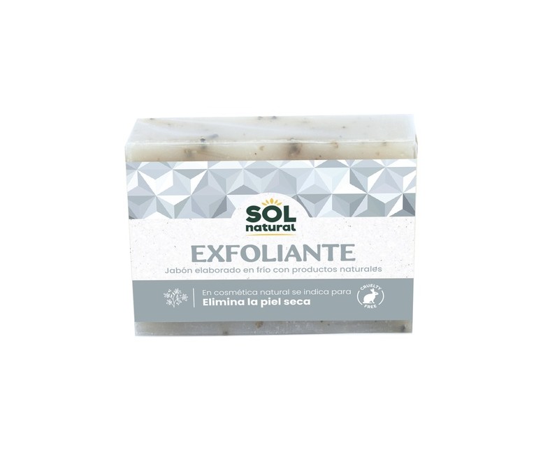 Jabón natural exfoliante 100 g Sol Natural