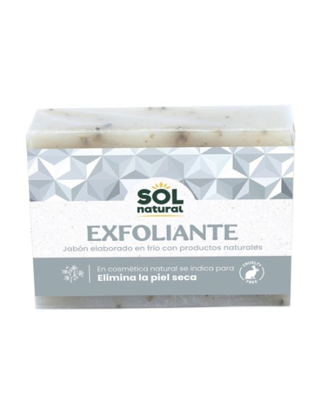 Jabón natural exfoliante 100 g Sol Natural