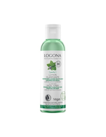 Tónico Purificante Menta & Ácido Salicilico 125 ml Logona