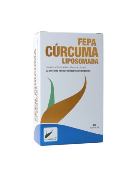 Cúrcuma Liposomada 60 cápsulas de 324mg Fepa