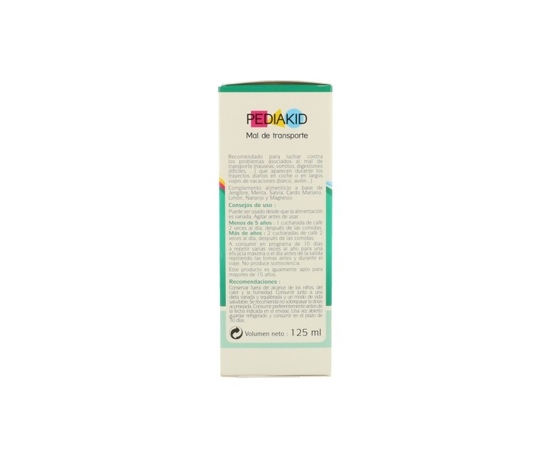Pediakid mal del transporte (sabor a limón) 125 ml Pediakid