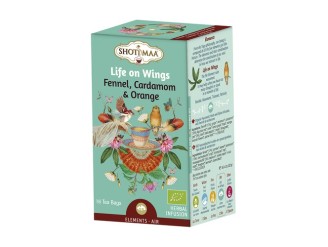 Infusión ayurvédica de hierbas de hinojo, cardamomo y...