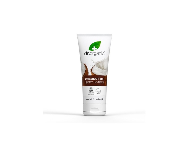 Loción Corporal de Aceite Virgen de Coco- piel seca a muy seca 200 ml Dr. Organic