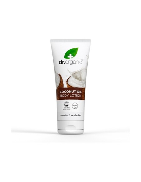 Loción Corporal de Aceite Virgen de Coco- piel seca a muy seca 200 ml Dr. Organic