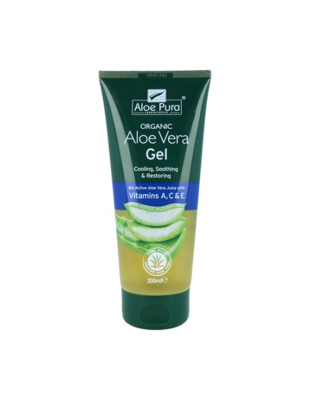 Gel de Aloe con Vitaminas Antioxidantes A,C y E 200 ml Aloe Pura