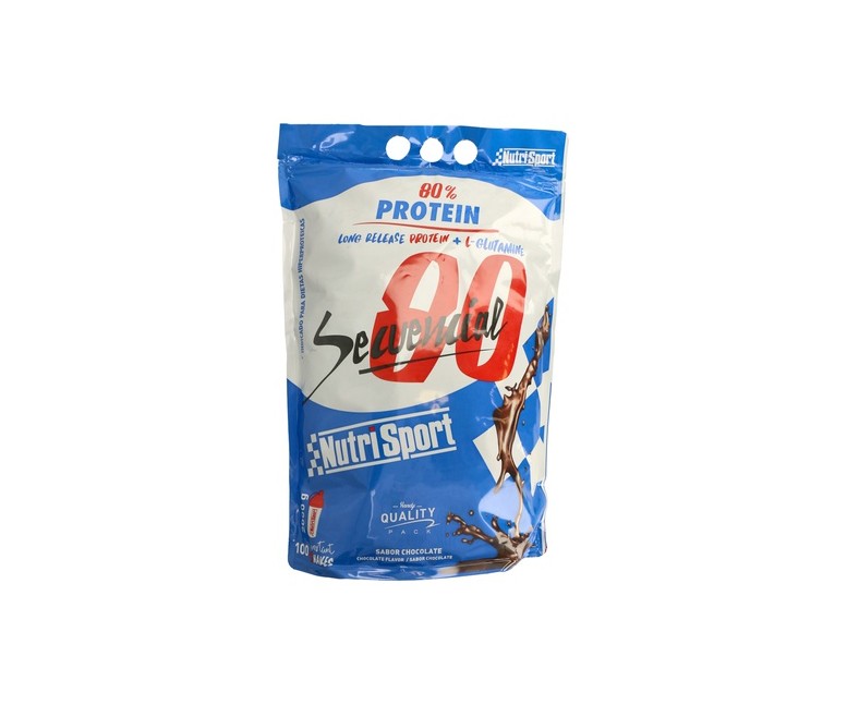 Secuencial 80 (Sabor Chocolate) 2 kg (Chocolate) Nutrisport