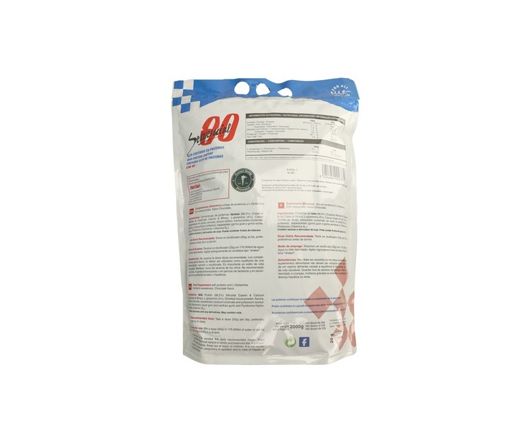 Secuencial 80 (Sabor Chocolate) 2 kg (Chocolate) Nutrisport