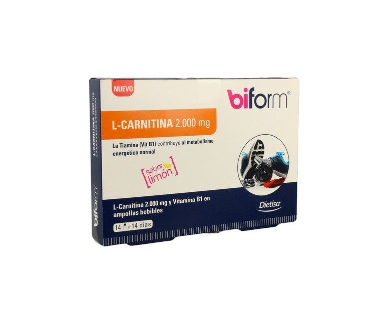 L-Carnitina 14 viales de 2000mg Biform
