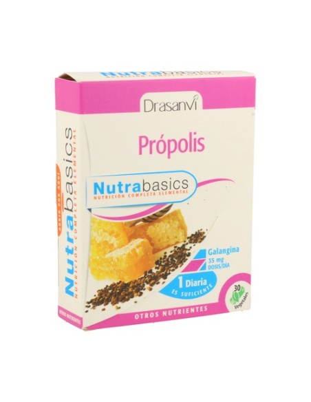 Nutrabasics própolis 30 cápsulas Drasanvi