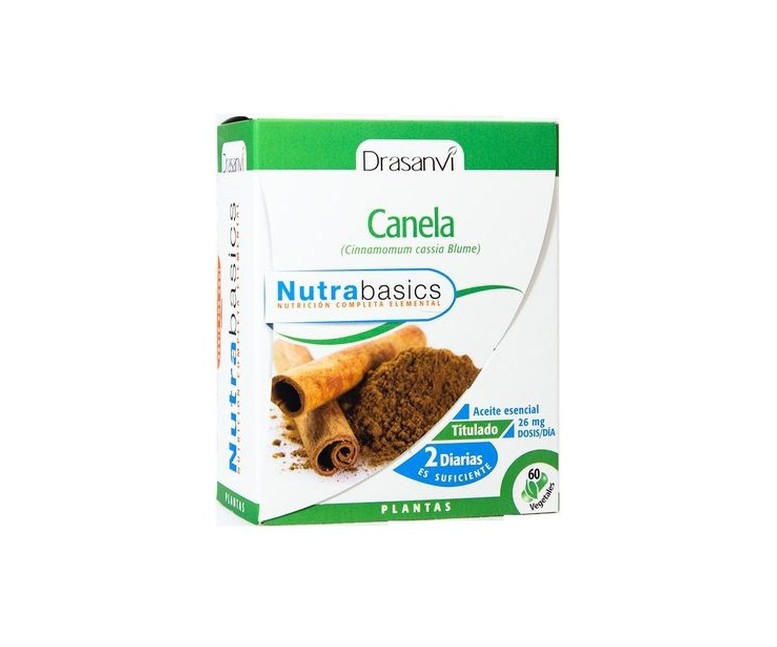 Nutrabasics Canela 60 cápsulas Drasanvi