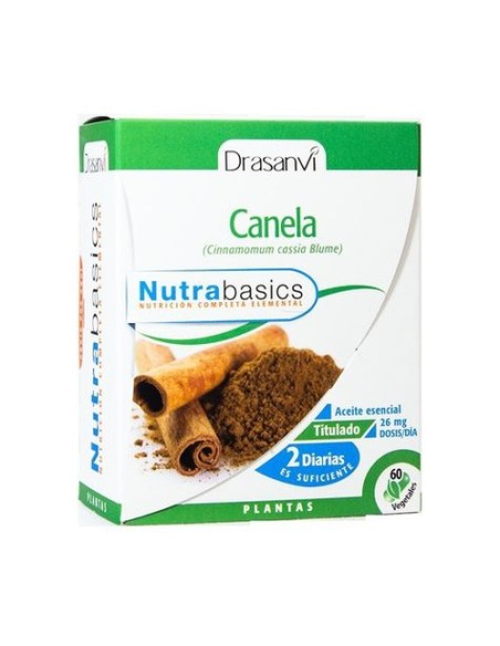Nutrabasics Canela 60 cápsulas Drasanvi