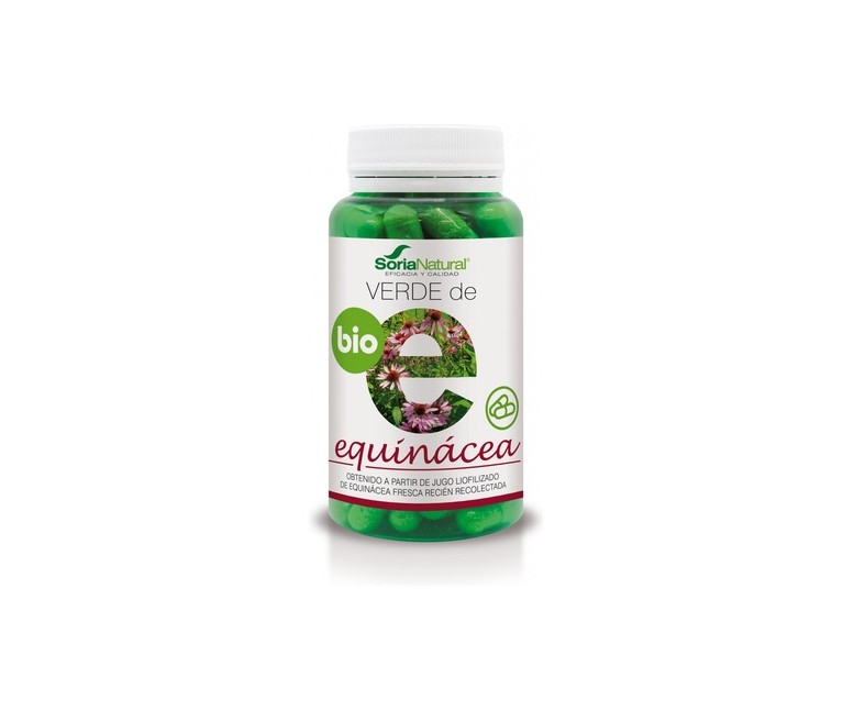 Verde equinácea sistema inmune 80 cápsulas Soria Natural