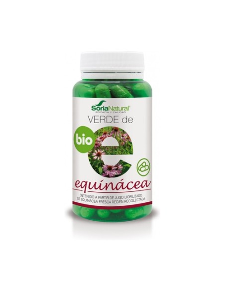 Verde equinácea sistema inmune 80 cápsulas Soria Natural