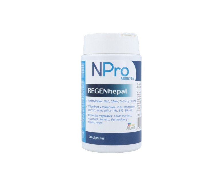 NPro Regenhepat (regeneración hepática) 90 cápsulas Npro