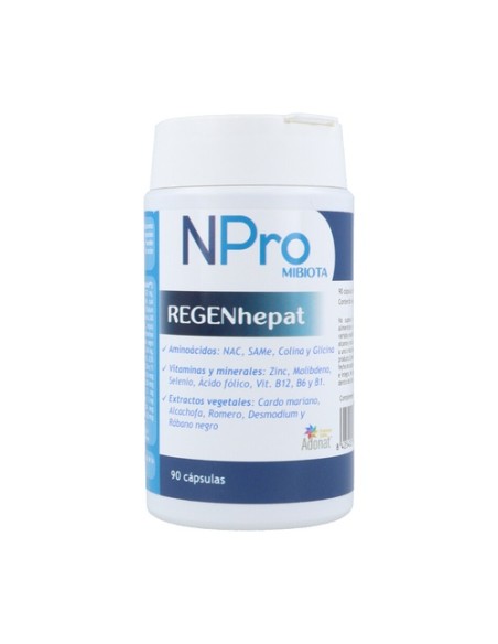 NPro Regenhepat (regeneración hepática) 90 cápsulas Npro