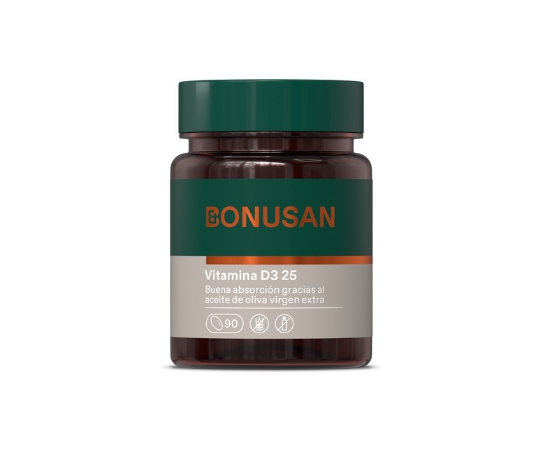 Vitamina D3 90 cápsulas Bonusan