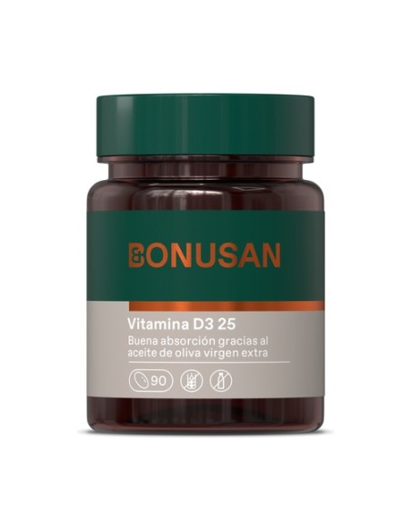 Vitamina D3 90 cápsulas Bonusan