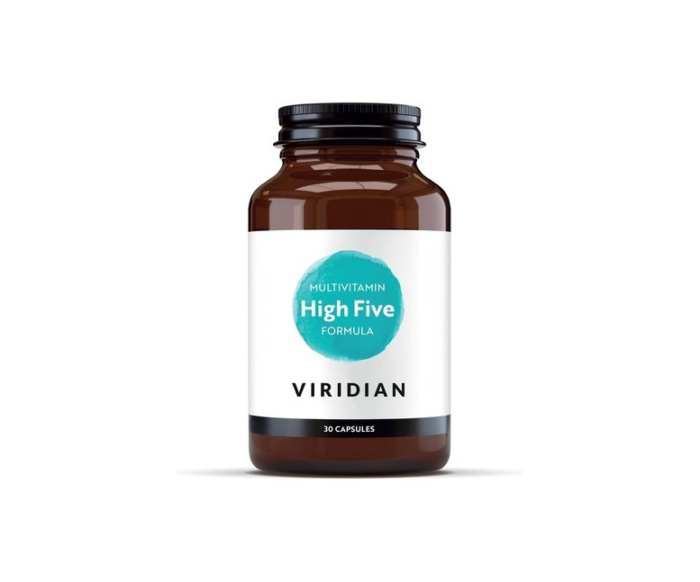 High Five Multivitaminas y Fórmula Minerales 30 cápsulas vegetales Viridian