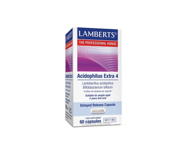 Acidophilus extra 4 60 cápsulas Lamberts