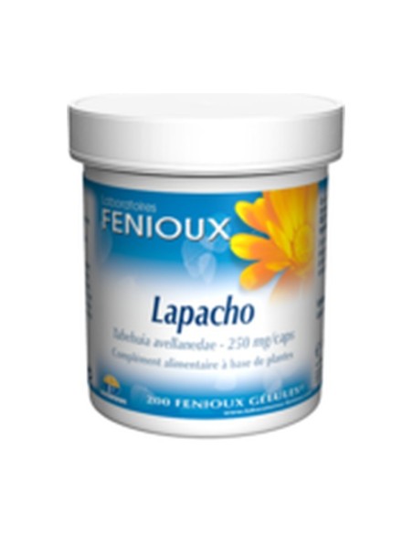 Lapacho 200 cápsulas de 250mg Fenioux