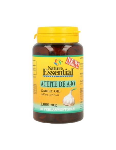 Aceite de Ajo 60 perlas de 1000mg Nature Essential
