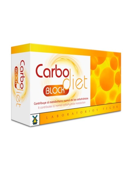 Carbodiet block 60 cápsulas Tegor
