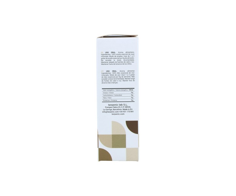 Aceite Esencial Nuez Moscada 10 ml de aceite esencial Terpenic