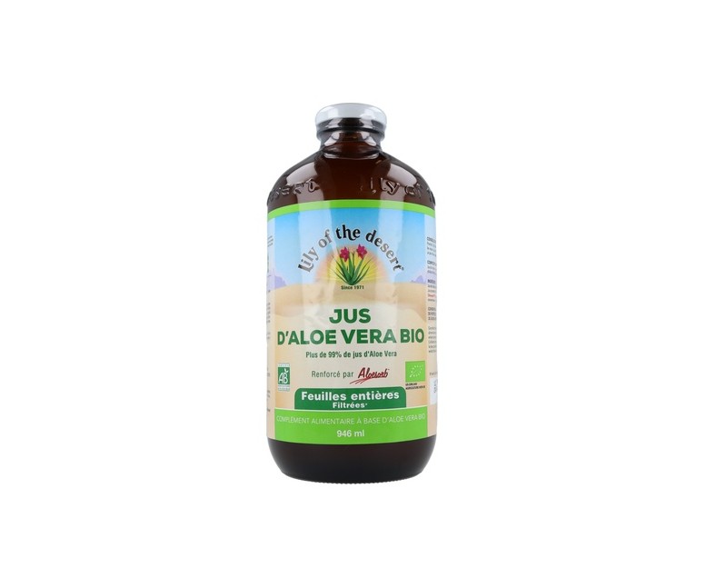 Zumo Aloe Vera Eco (Hoja Entera) 946 ml Lily of the desert
