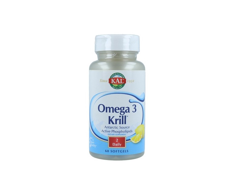 Omega 3 Krill 60 cápsulas Kal